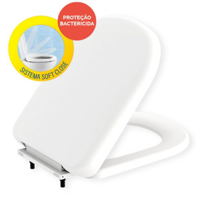 Assento Censi Sanitário com Soft Close Sabatini Branco