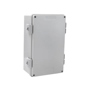 Caixa de PVC IP65 Cinza com Dobradiça 20X14X14cm CCA