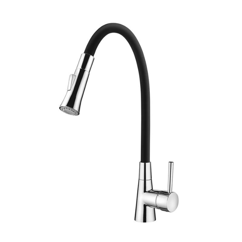 misturador monocomando de mesa bica flexivel lorenzetti 3