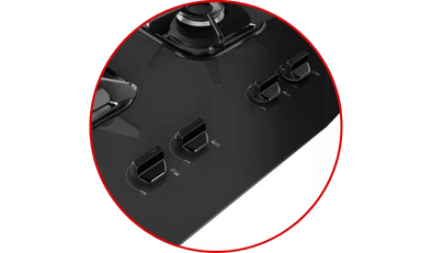 cooktop mueller 4 bocas com queimador ultra chama e grades de ferro fundido 7