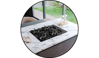 cooktop mueller 4 bocas com queimador ultra chama e grades de ferro fundido 16