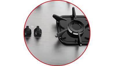 cooktop mueller 5 bocas de aluminio com queimador tripla chama mcg5bk 1