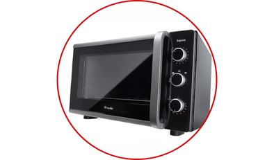 forno eletrico de bancada sapore preto 44 litros 1