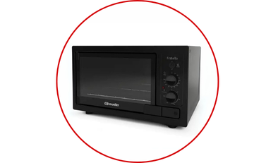 forno eletrico de bancada mueller fratello preto fosco 44 litros 3