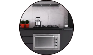 forno eletrico de embutir decorato 44 litros 9