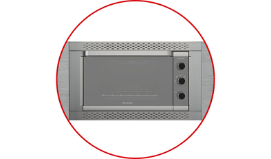 forno eletrico de embutir decorato 44 litros 49