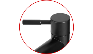torneira simples bancada preta fosca 18cm aco inoxidavel 1 funcao preto49 8