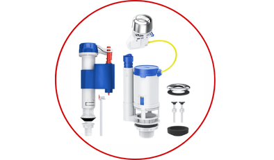 conjunto completo para caixa acoplada com acionamento duplo roco 16