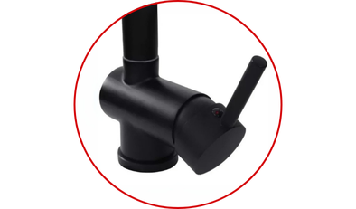 torneira gourmet monocomando preta extensivel 456 2