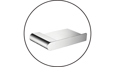 saboneteira de metal cromada lorenzetti 1