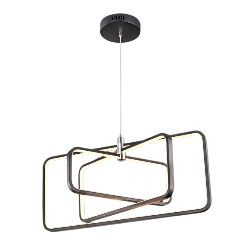 pendente shaft led 6023pb 75w bivolt preto 45