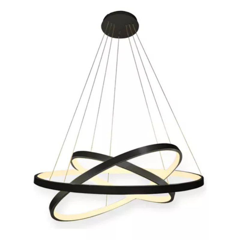 lustre pendente 3 arcos preto domum 54 2