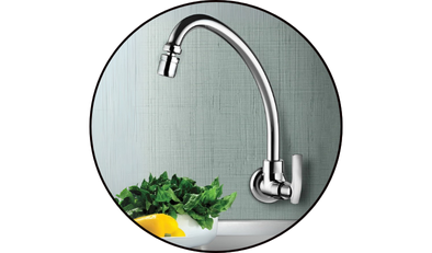 torneira para cozinha de parede bica movel loren one cromada lorenzetti54 6 2