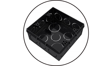 caixa de luz eletroduto 4x4 tigre 654