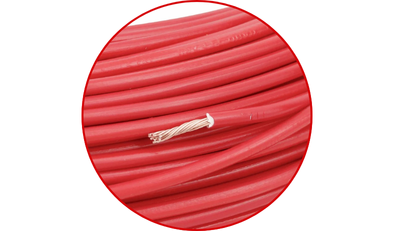 rolo cabo flexivel 750v 1 50mm 100 metros vermelho sil 1