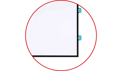 painel edge embutir quadrado 20w 4000k preto bivolt stella 16 2