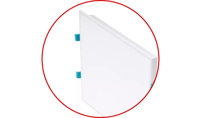 painel edge embutir quadrado 20w 4000k branco bivolt stella 764 3