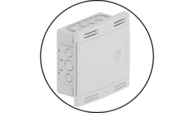 quadro embutir sistema vdi 20x20cm branco tigre 16 1