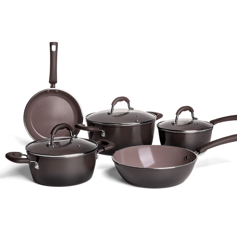 jogo de panelas brinox antiaderente ceramic life 5 pecas select com inducao carbono carbono brinox 16 8