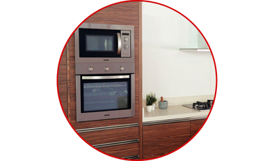 micro ondas de embutir inox cook 60 25 l em aco inox com acabamento acetinado 8 funcoes tramontina 16 1