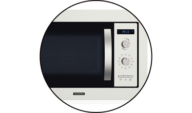 micro ondas de embutir inox cook 60 25 l em aco inox com acabamento acetinado 8 funcoes tramontina 16 2