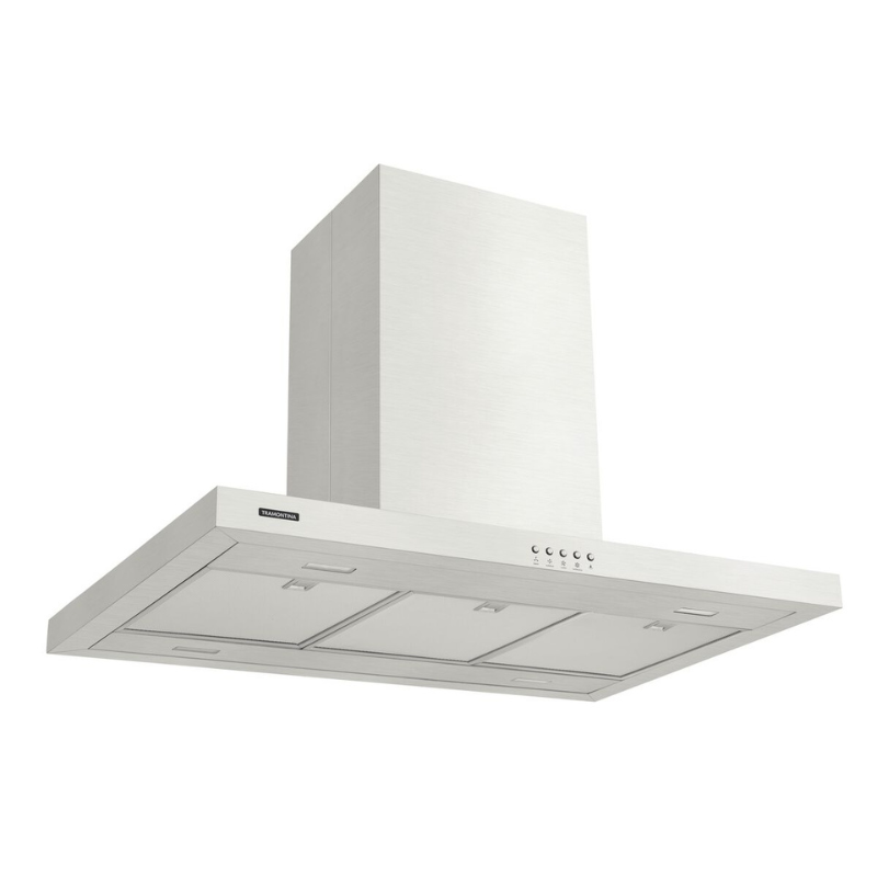 coifa de ilha new dritta isla em aco inox 90cm 220v tramontina 16 4
