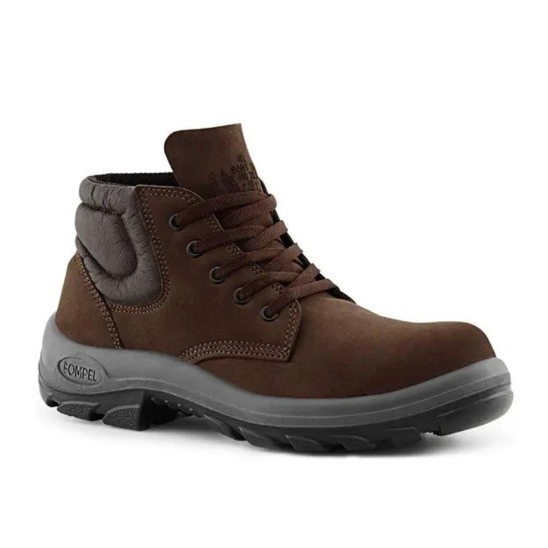 botina couro nobuck marron cad bidens nr 40 bompel 16 4