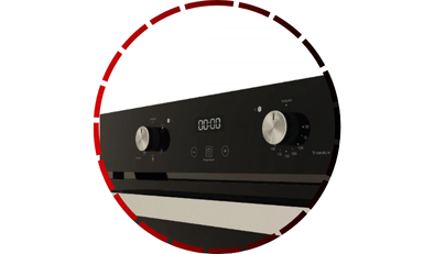 forno eletrico infinity touch de embutir 220v preto fischer1 6 3