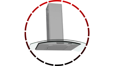 coifa de parede vidro curvo duto slim 80cm inox fogatti 16 1