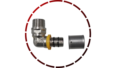 cotovelo com rosca macho para gas 16mm 12 astra1 6