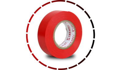 fita isolante 19mm x 20m vermelha cca1 95