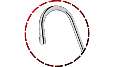 torneira para cozinha de bancada 12 nova trio docol 165