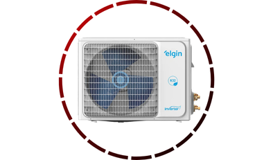 ar condicionado inverter eco 12000 btus quente e frio 220v r 32 wi fi integrado elgin1 56 1