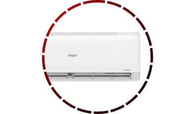 ar condicionado inverter eco 12000 btus quente e frio 220v r 32 wi fi integrado elgin 419