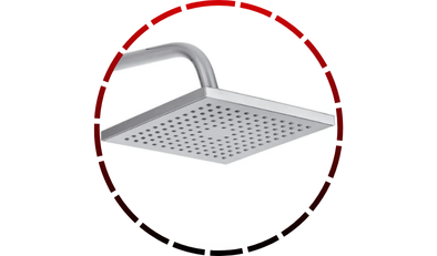 chuveiro tigre viscaya quadrado 20cm cromado 16 1