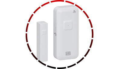 dispositivo sensor de porta e janela smart wifi web whome weg56