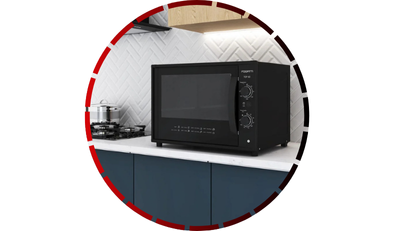 forno eletrico top60 black bancada 60l fogatti 220v 546 1