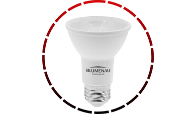 lampada led par20 4 8w 420lm blumenau iluminacao 645