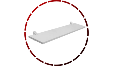 prateleira essencial branco texturizado a j rorato 56