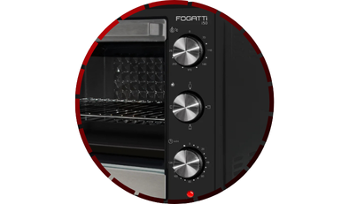forno eletrico i50 black bancada 50l 220v fogatti56 2