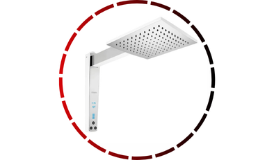 chuveiro digital acqua century branco com cromado 7500w 220v lorenzetti 465 2