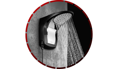 ducha acqua jet ultra 7800w preto com cromado lorenzetti 546 1