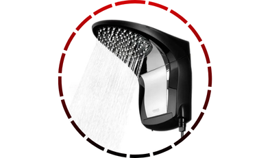 ducha acqua jet ultra 7800w preto com cromado lorenzetti 546 2