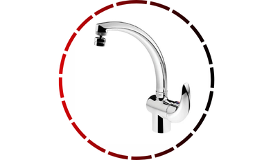 misturador monocomando para cozinha de mesa bica alta movel lorenzetti465 1