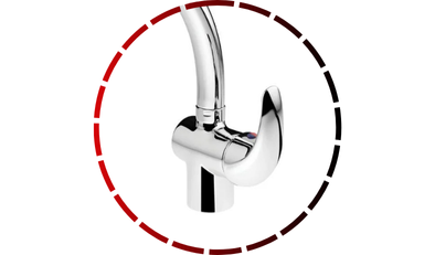 misturador monocomando para cozinha de mesa bica alta movel lorenzetti465 2