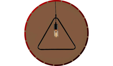 pendente triangulo em aco lt 860 402 e271 bivolt preto 456