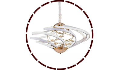 pendente planet led dimerizavel 1438 120w bivolt branco 456