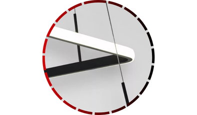 luminaria quadrada geometric led dimerizavel 0651 bivolt 10w branco 546 4