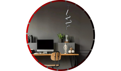 lustre pendente espiral led 18w 3000k preto domum4 56