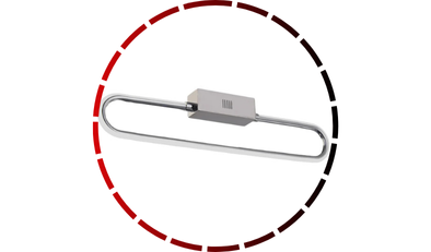 luminaria geometric led dimerizavel 6011w bivolt 10w branco56 2